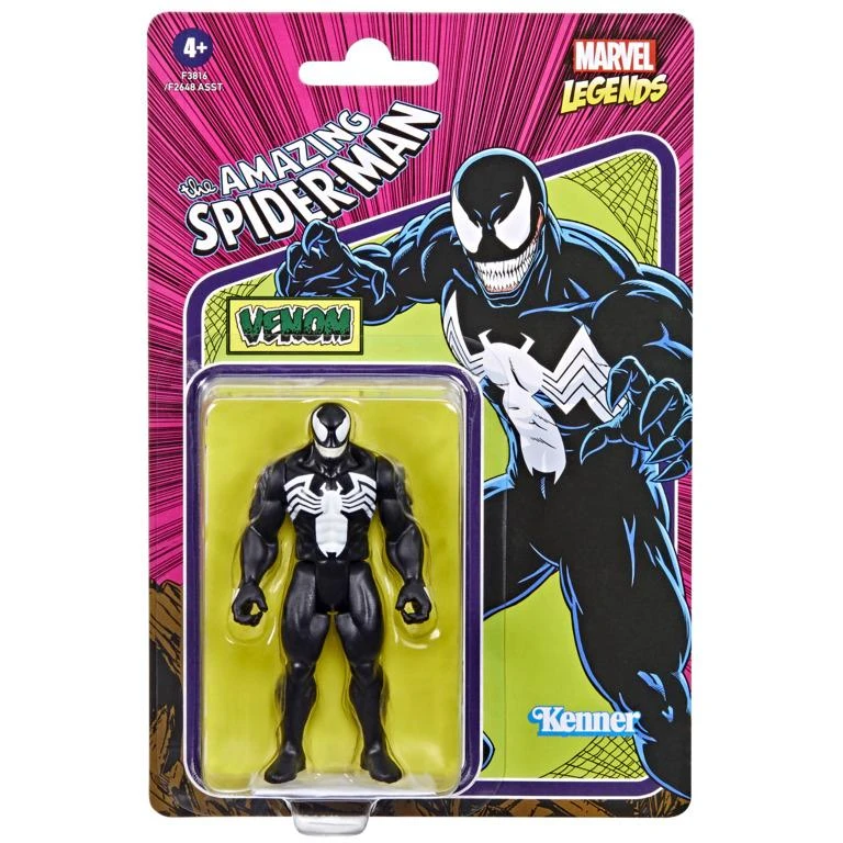 Hasbro Marvel Universe Retro 3.75 Inch Action Figure Wave 5 - Venom - Image 2