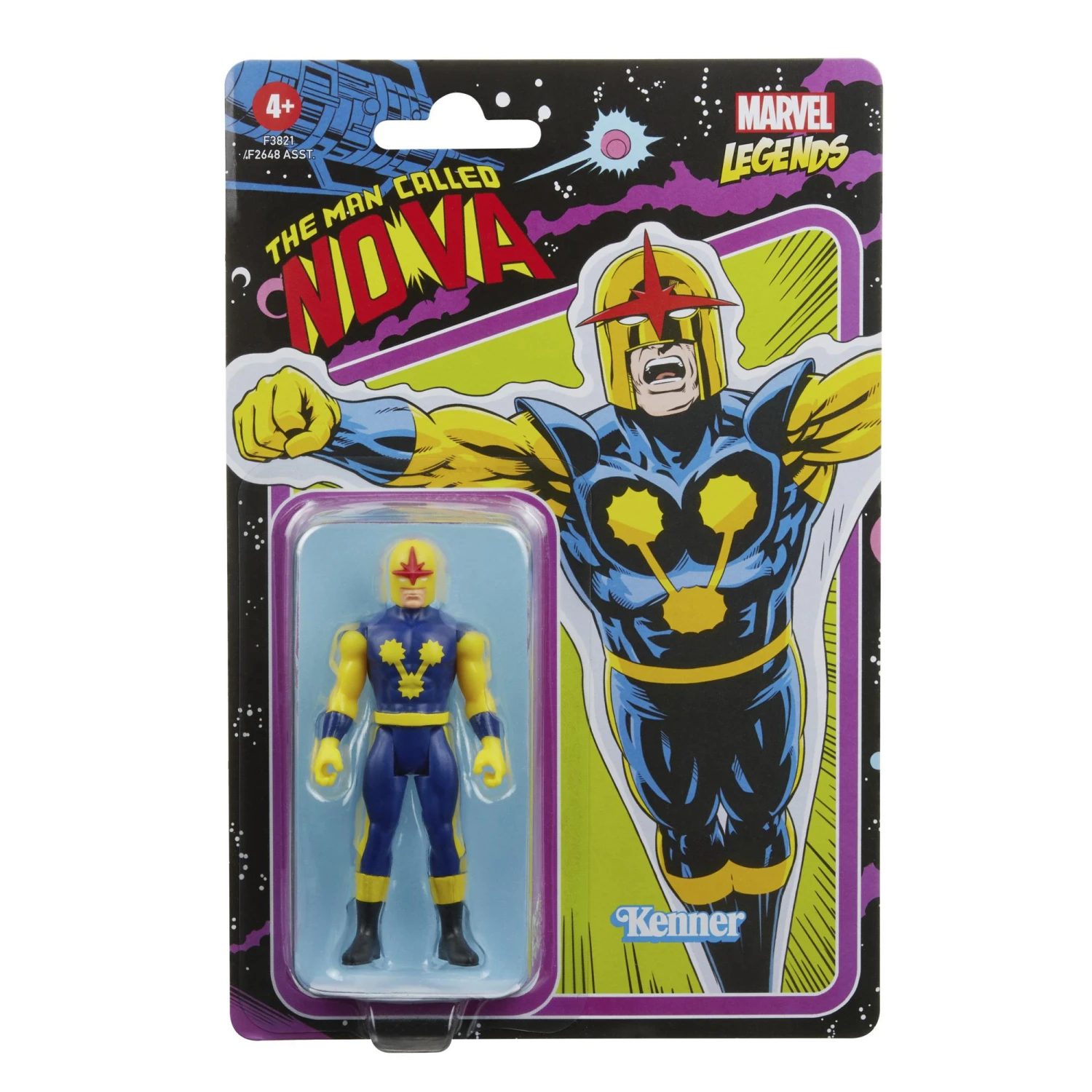 Hasbro Marvel Universe Retro 3.75 Inch Action Figure Wave 7 - Nova