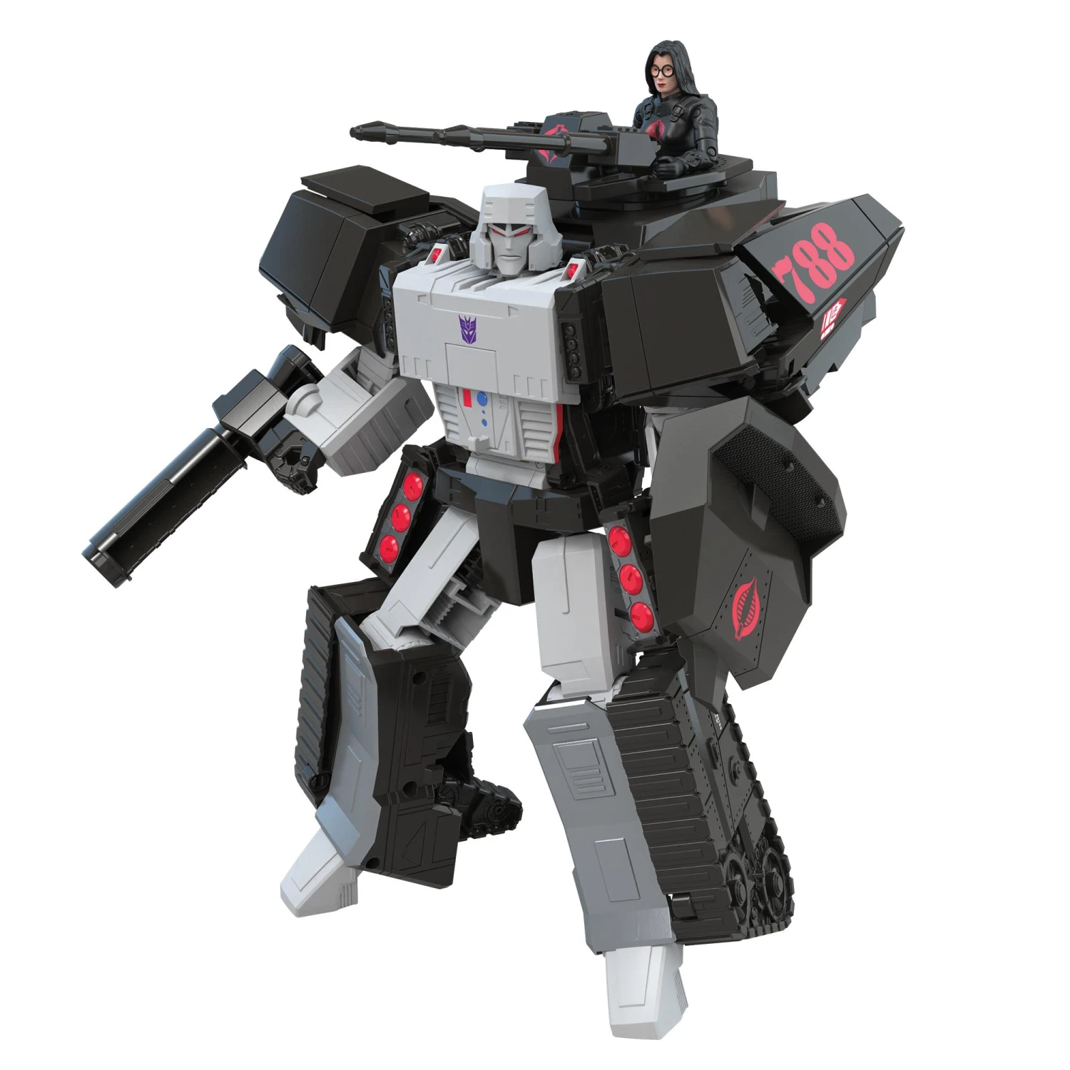Hasbro Transformers Collaborative: G.I. Joe Mash-Up, Megatron H.I.S.S. Tank And Baroness - Image 2