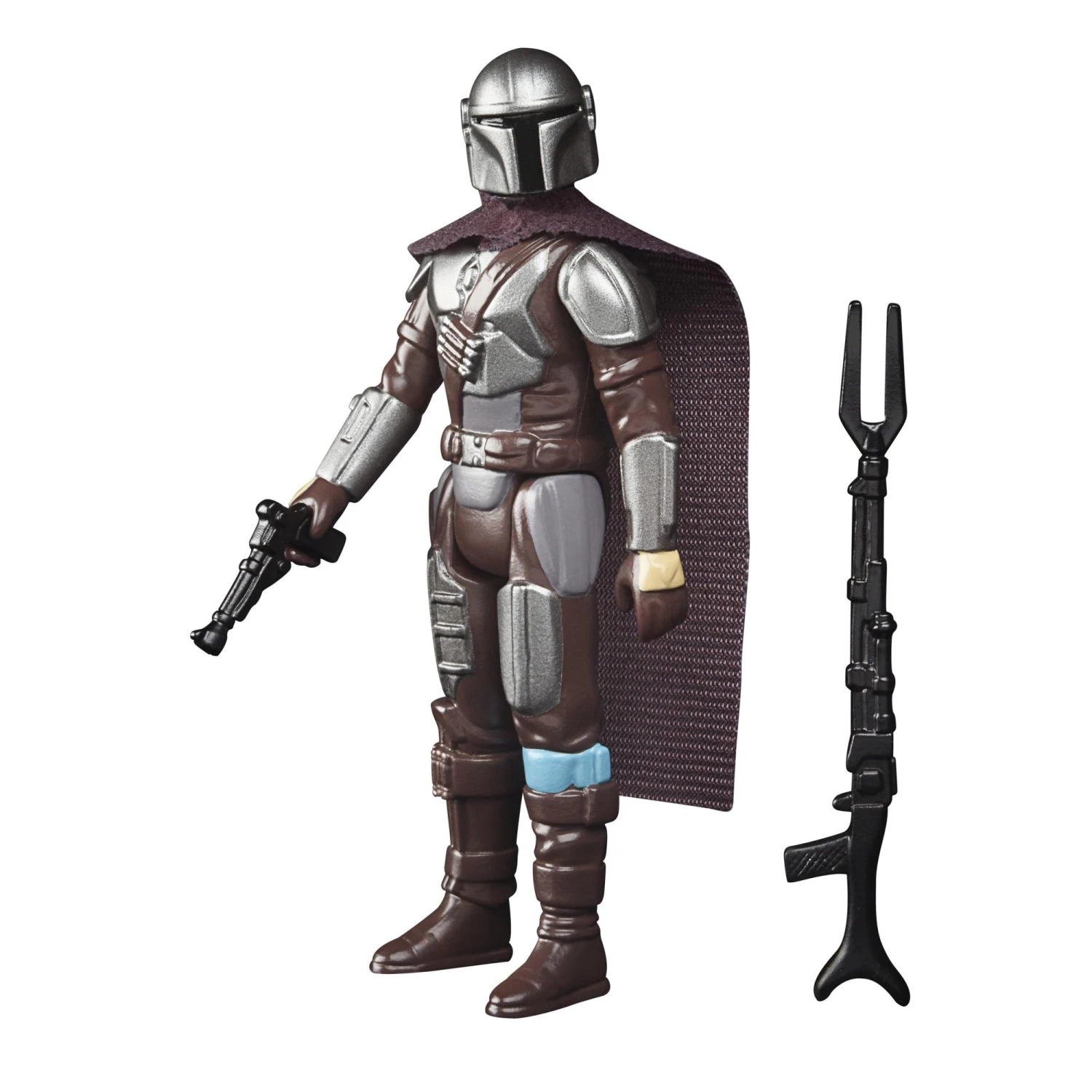 Hasbro Star Wars Retro Action Figure Wave 4 - Mandalorian (Beskar) - Image 2