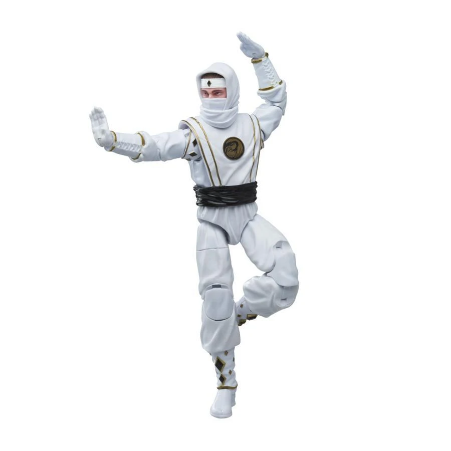 Hasbro Power Rangers Lightning Collection 6-Inch Action Figure - Monsters Mighty Morphin Ninja White Ranger - Image 5