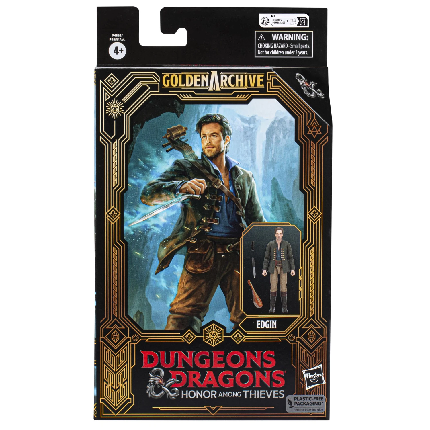 Hasbro Dungeons & Dragons Golden Archive Action Figure - Edgin - Image 3