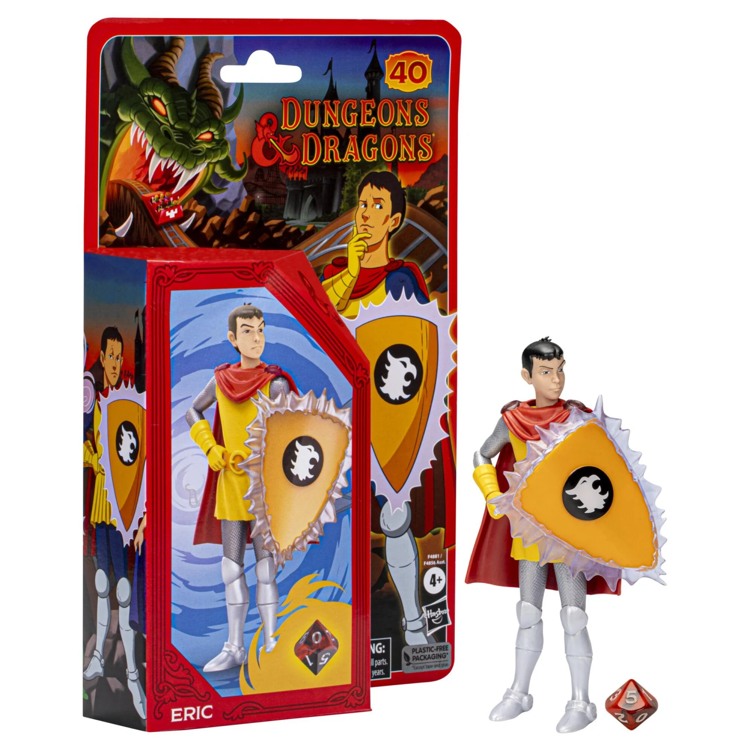 Hasbro Dungeons & Dragons Cartoon Classics 6-Inch-Scale Action Figure - Eric