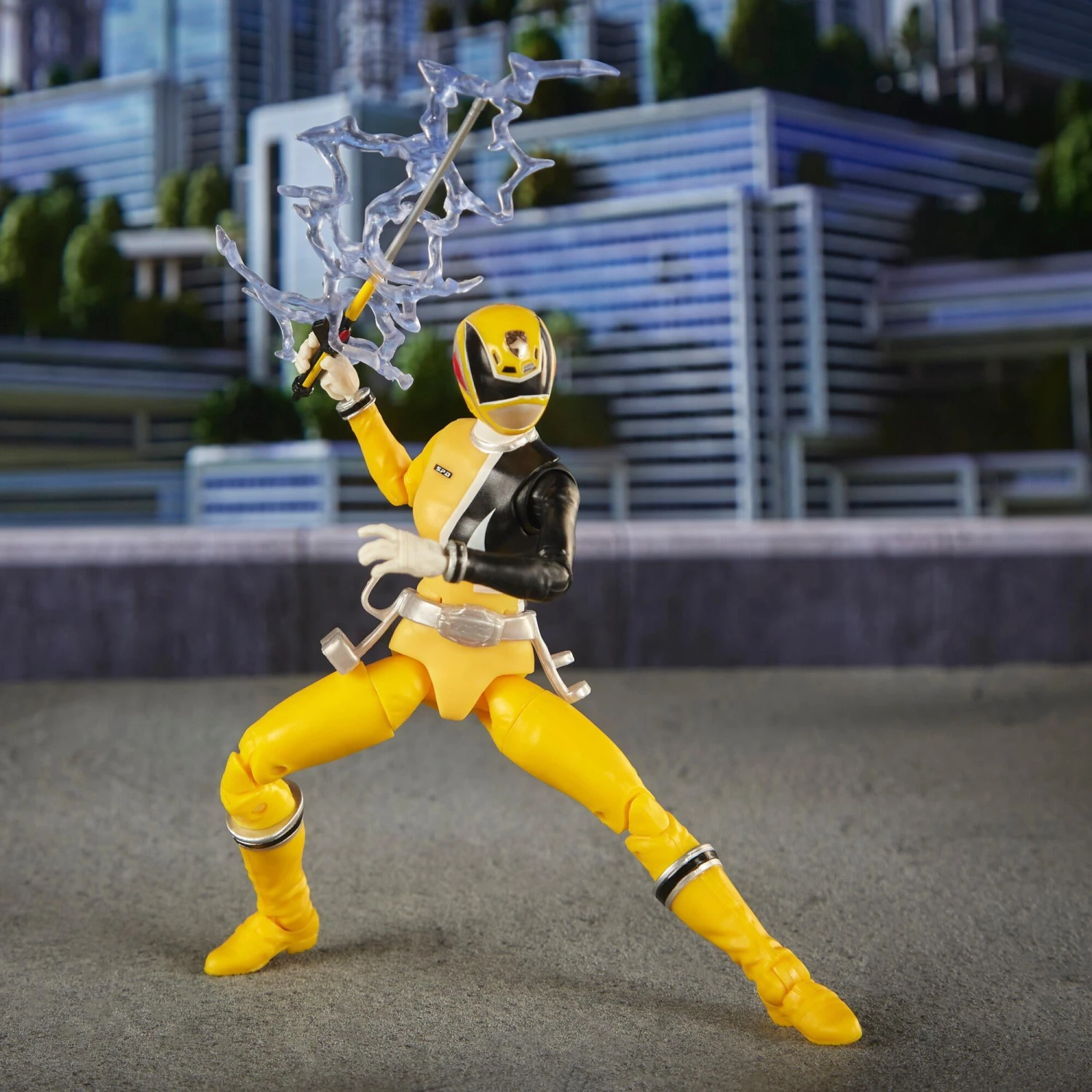 Hasbro Power Rangers Lightning Collection Exclusive Action Figure - S.P.D. Yellow Ranger - Image 6