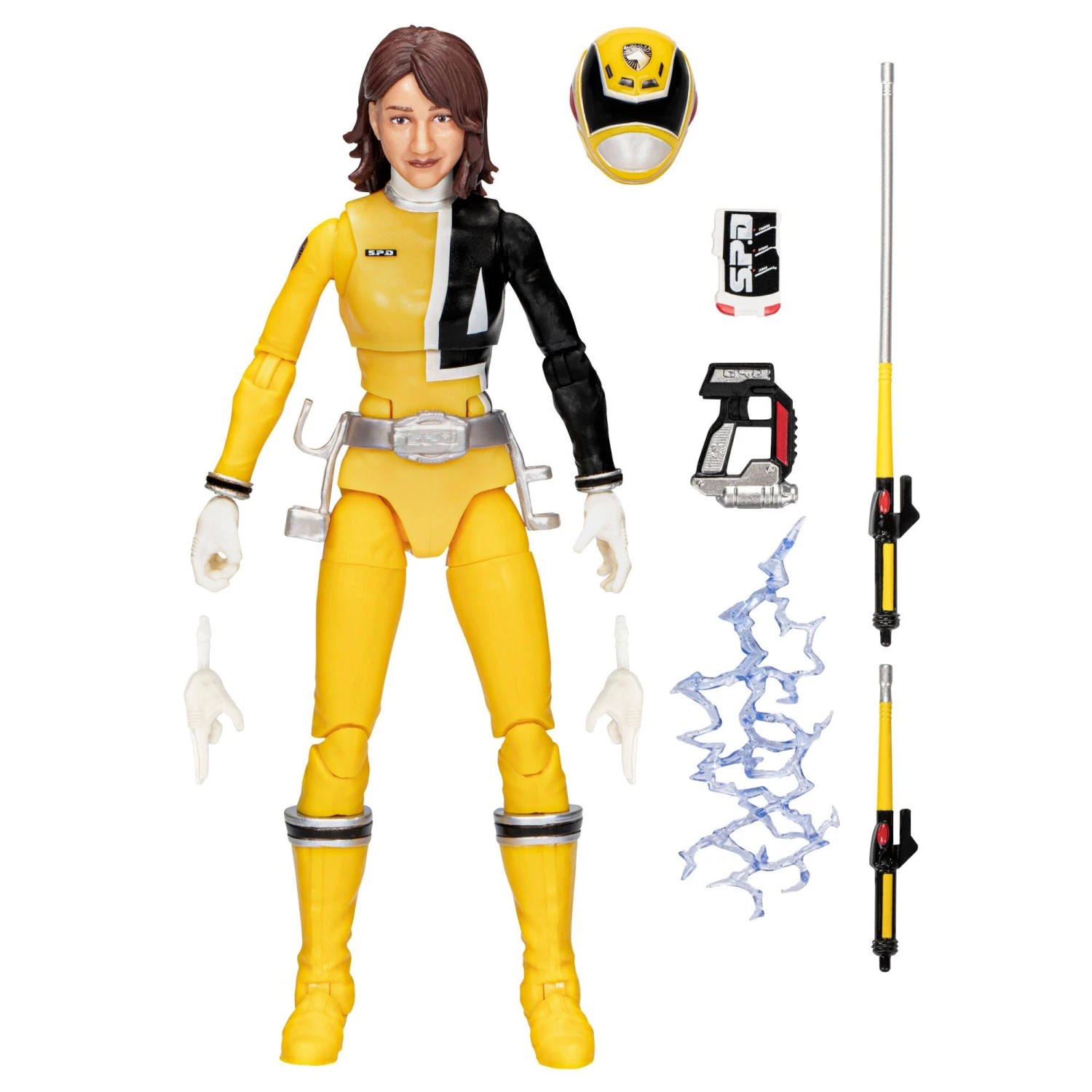 Hasbro Power Rangers Lightning Collection Exclusive Action Figure - S.P.D. Yellow Ranger - Image 3