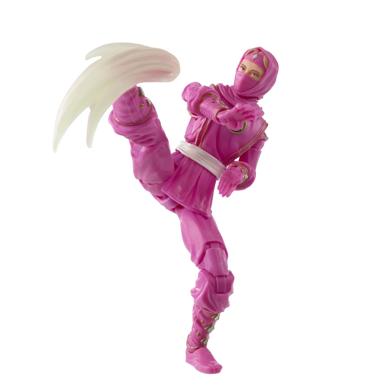 Hasbro Power Rangers Lightning Collection 6-Inch Action Figure - Pink Ninja Ranger Kat - Image 4