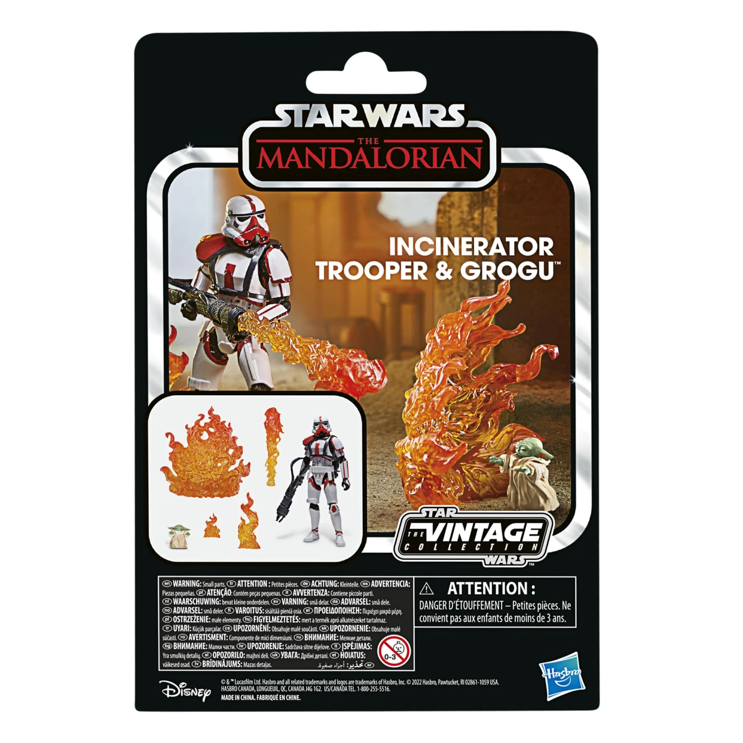 Hasbro Star Wars The Vintage Collection Action Figure Set - Incinerator Trooper & Grogu - Image 8