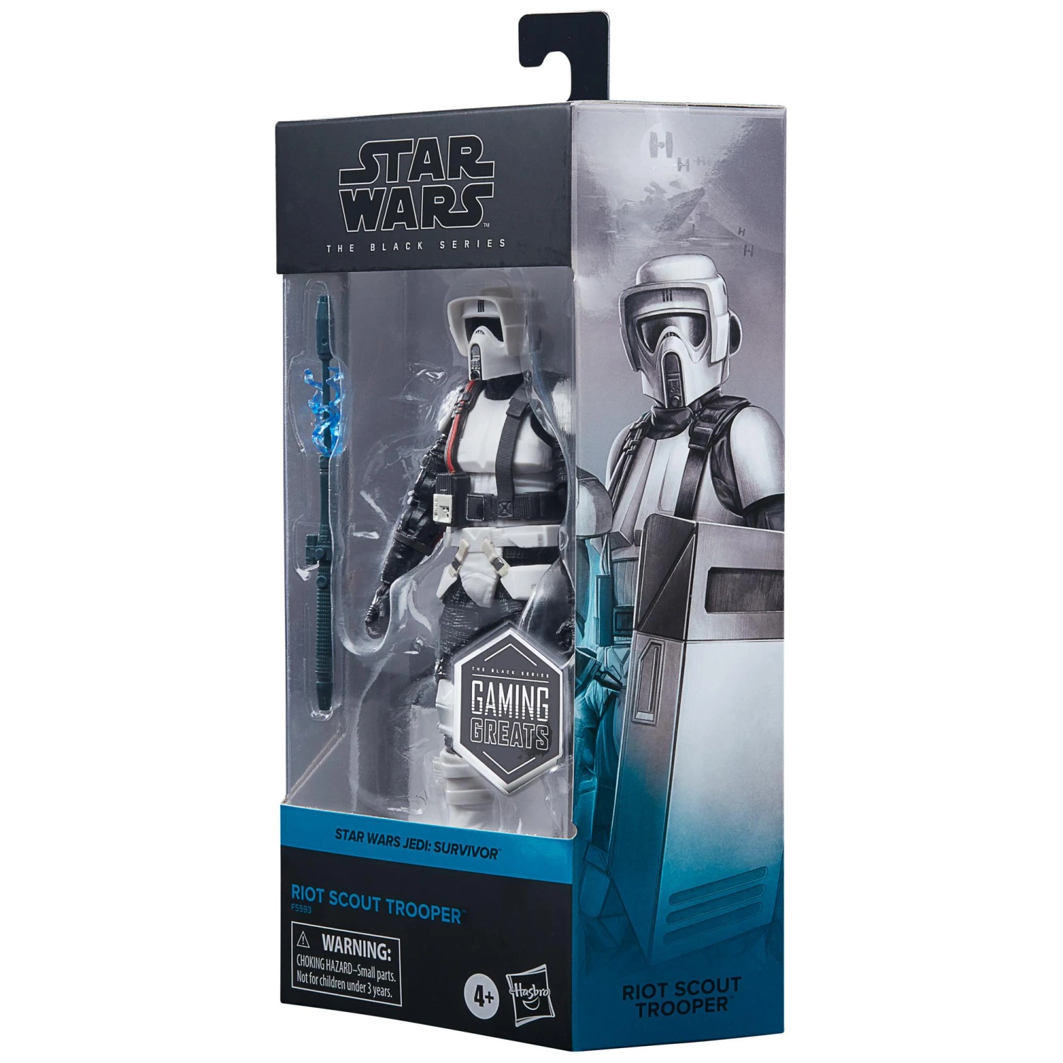 Hasbro Star Wars Black Series 6 Inch Gaming Greats Action Figure - Riot Scout Trooper - Image 2