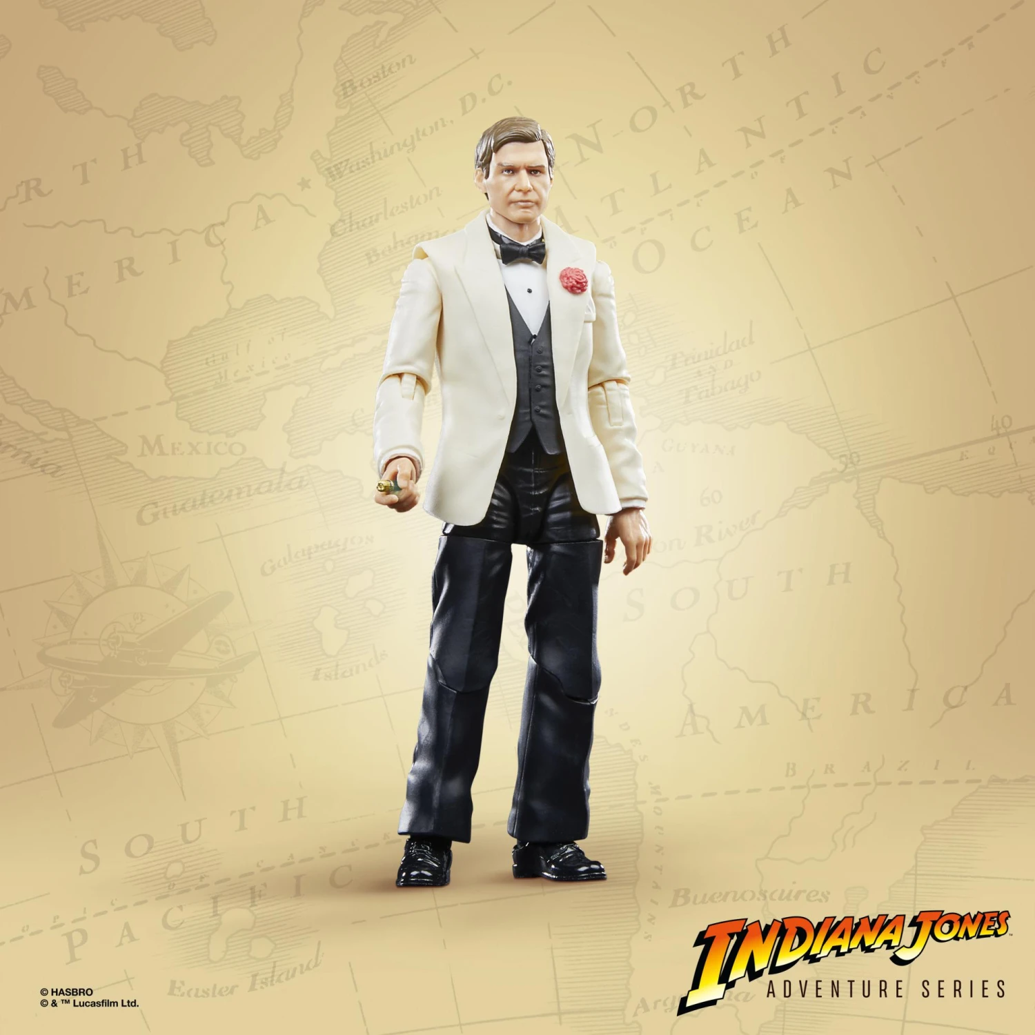 Hasbro Indiana Jones 6 Inch Action Figure Exclusive - Indiana Jones (Club Obi Wan) - Image 9