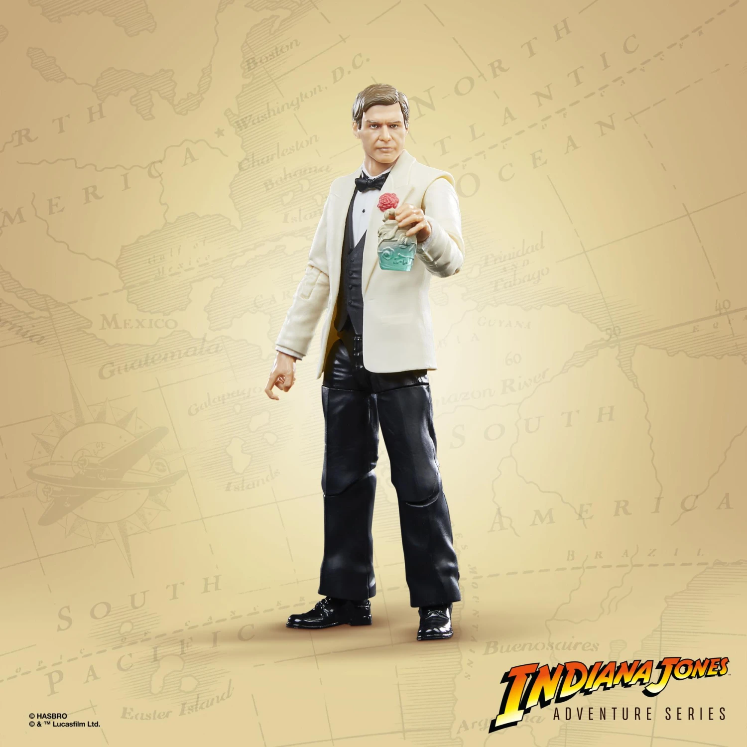 Hasbro Indiana Jones 6 Inch Action Figure Exclusive - Indiana Jones (Club Obi Wan) - Image 10