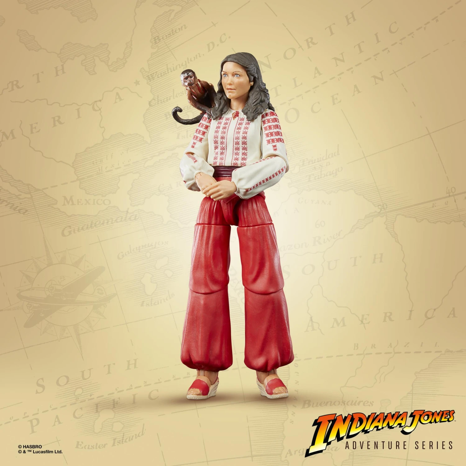 Hasbro Indiana Jones 6 Inch Action Figure Wave 1 - Marion Ravenwood - Image 3