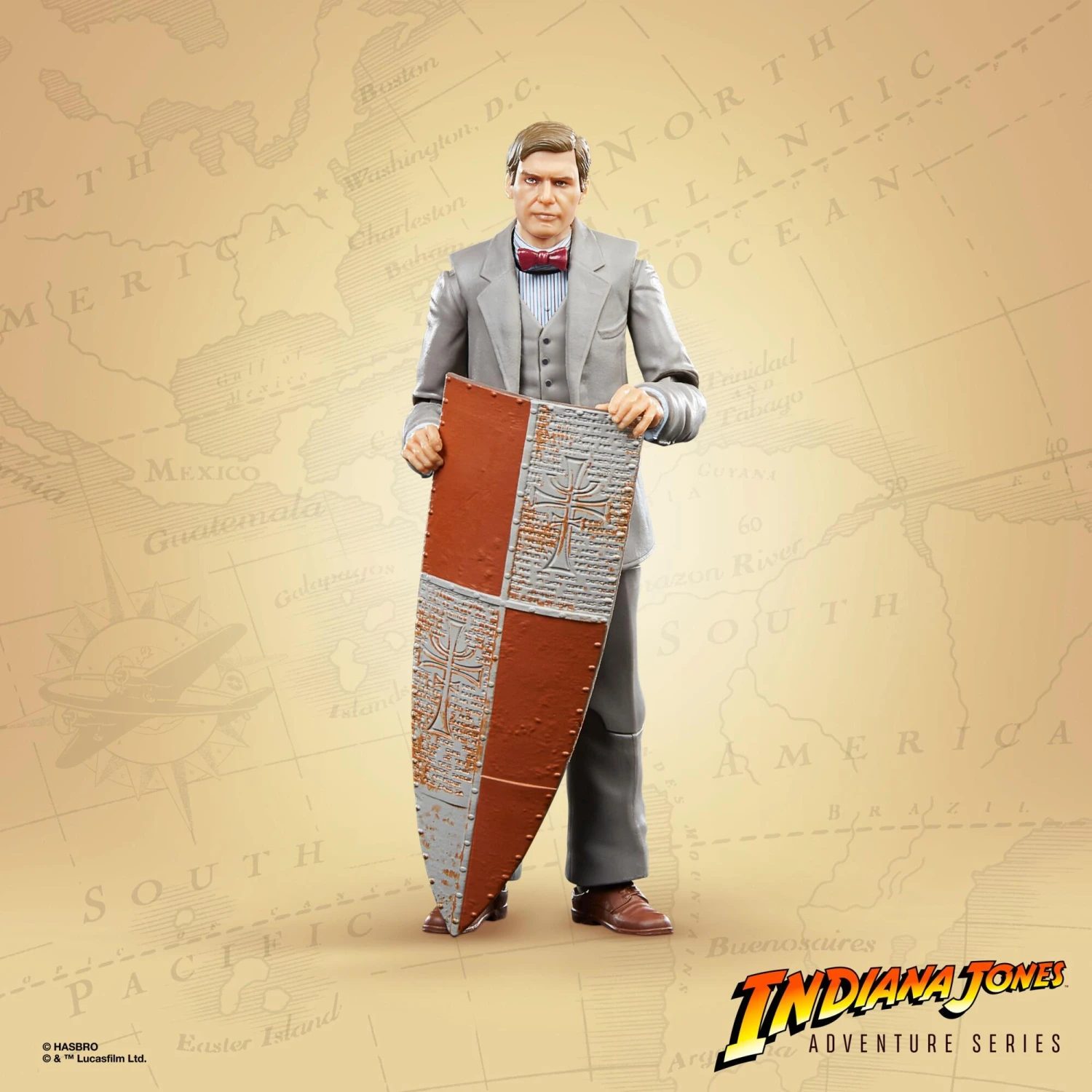 Hasbro Indiana Jones 6 Inch Action Figure - Indiana Jones (Professor) - Image 7
