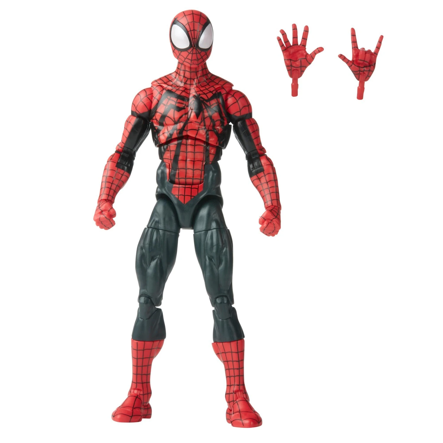 Hasbro Marvel Legends 6 Inch Spider-Man Retro Action Figure Wave 3 - Ben Reilly Spider-Man - Image 6