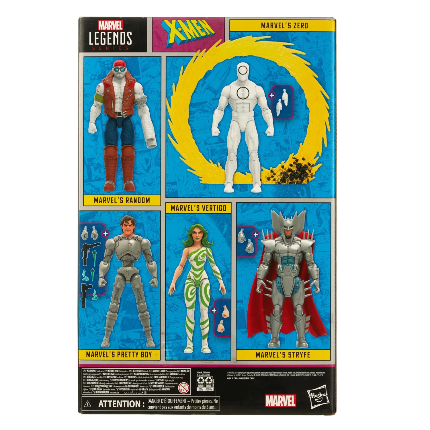 Hasbro Marvel Legends X-Men 60th Anniversary Action Figure - Villains Multipack - Image 3