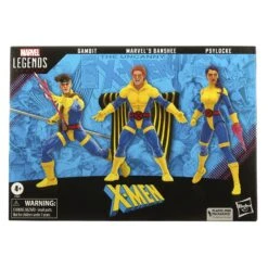Hasbro Marvel Legends X-Men 60th Anniversary Action Figure - Marvel's Banshee, Gambit & Psylocke Multipack