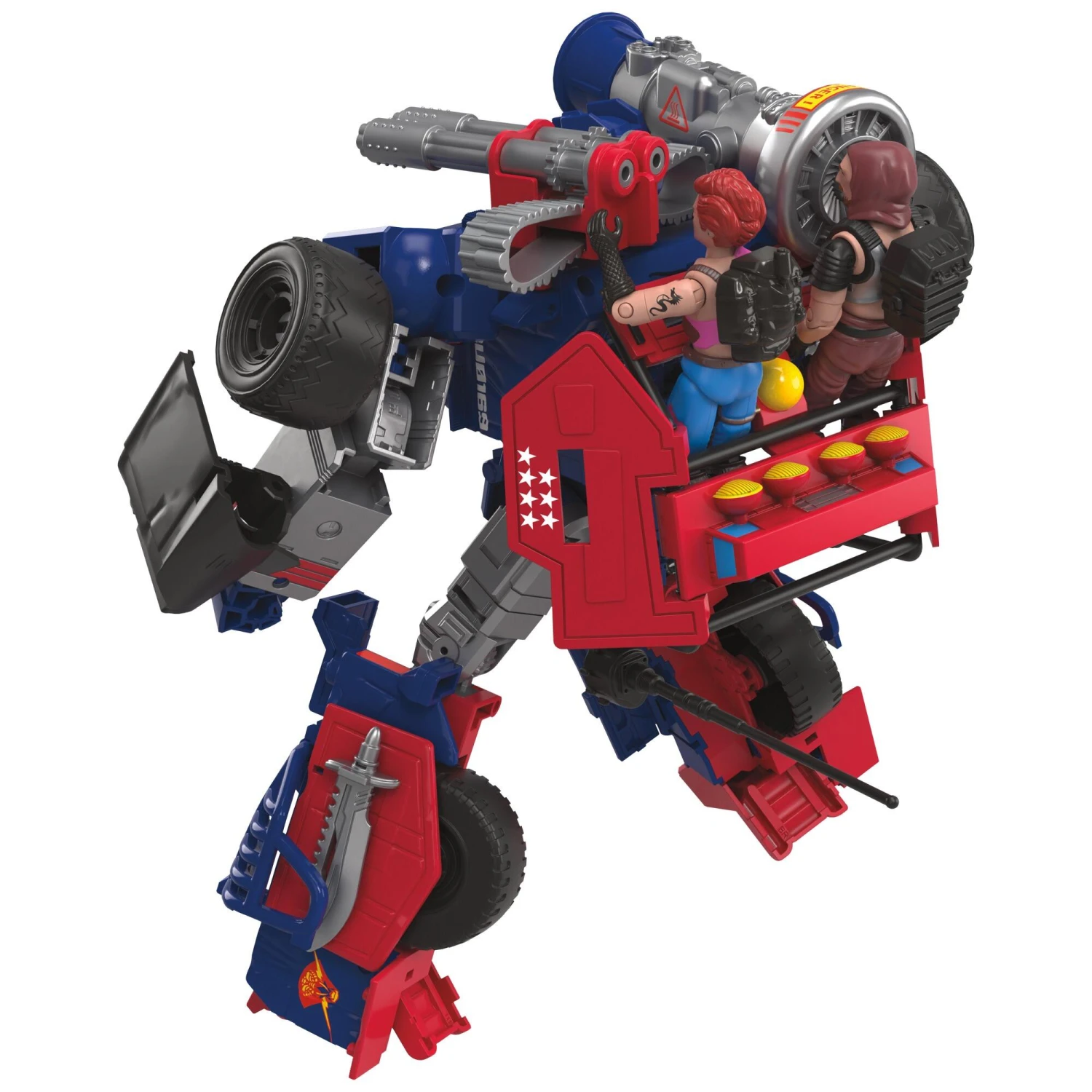 Hasbro *PRE-ORDER Transformers Collaborative: G.I. Joe Mash-Up, Soundwave Dreadnok Thunder Machine With Zartan & Zarana - Image 3