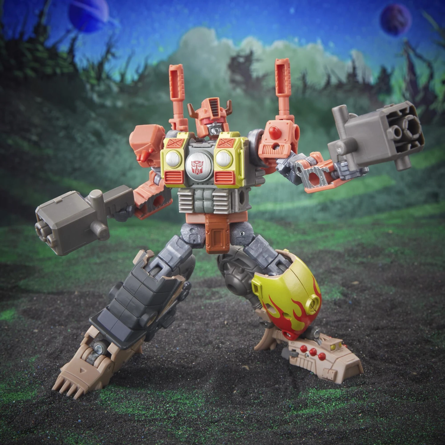 Hasbro Transformers Generations Legacy Deluxe Class Action Figure - Crashbar - Image 5