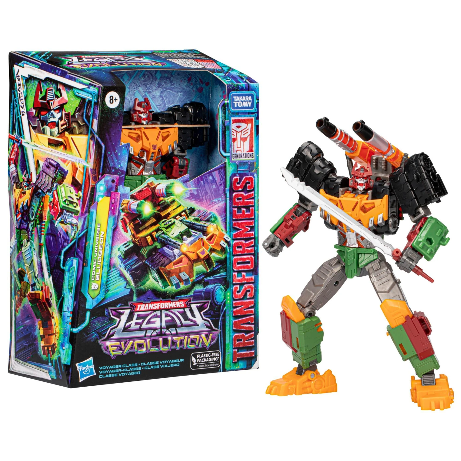 Hasbro Transformers Generations Legacy Evolution Voyager Action Figure - Comic Universe Bludgeon