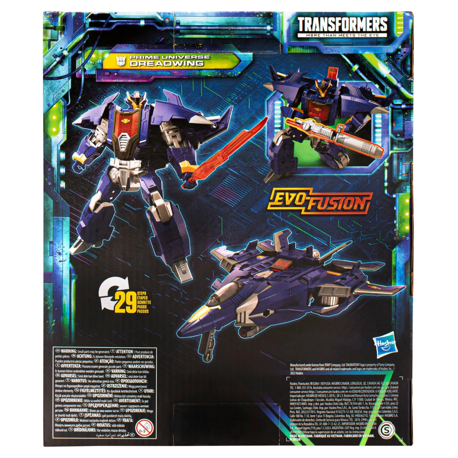 Hasbro Transformers Generations Legacy Evolution Leader Class Action Figure - Prime Universe Dreadwing - Image 5