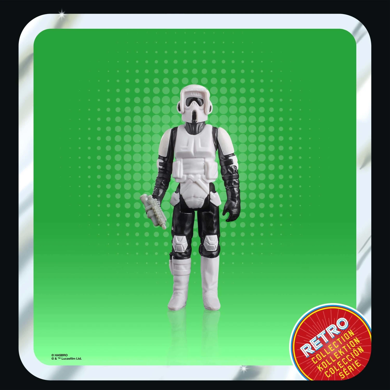 Hasbro Star Wars Retro Action Figure Wave 6 - Biker Scout - Image 6