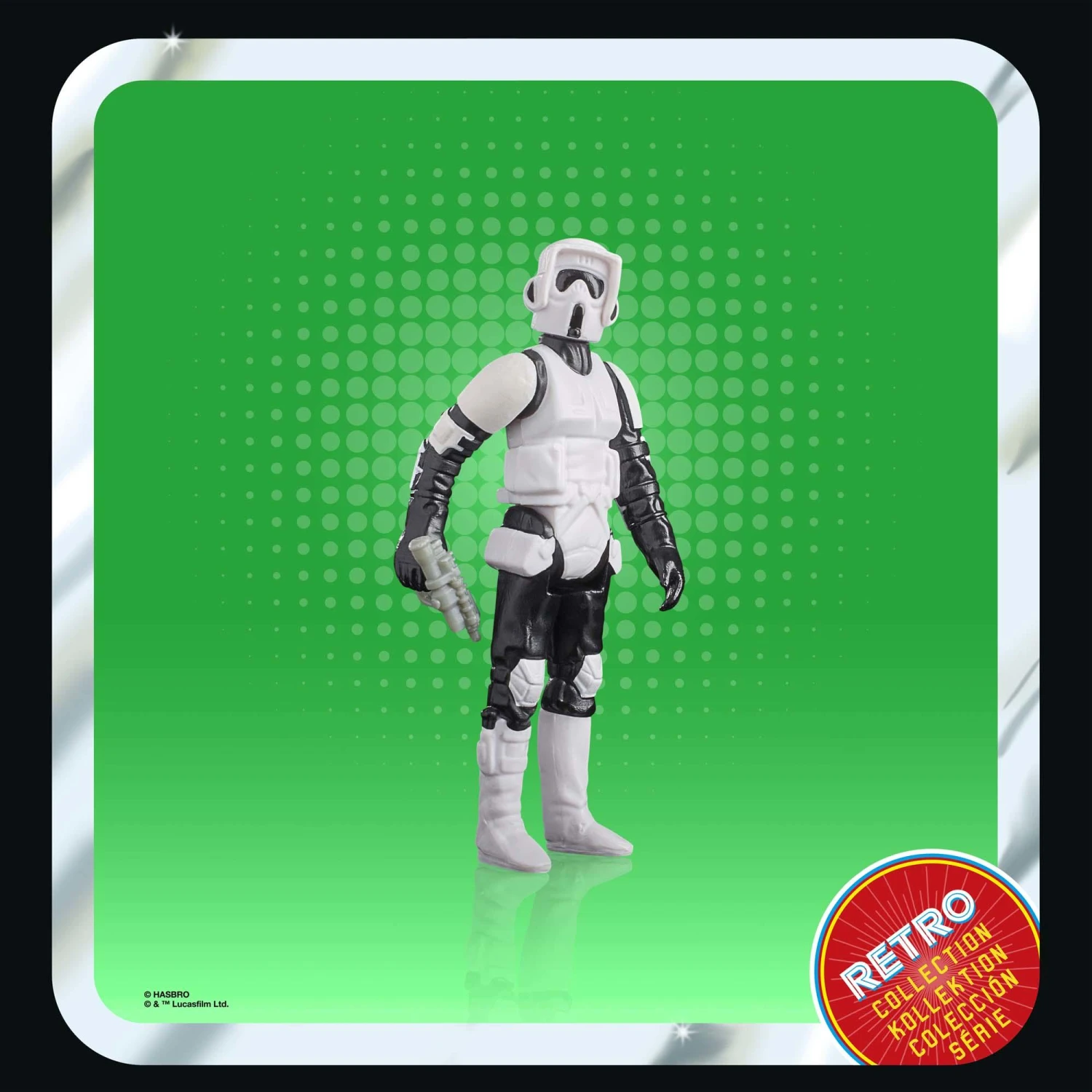 Hasbro Star Wars Retro Action Figure Wave 6 - Biker Scout - Image 5