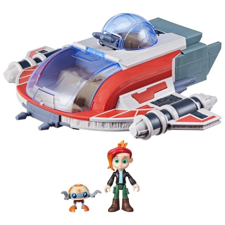 Hasbro Star Wars The Young Jedi Adventures Action Figures - The Crimson Firehawk - Image 4