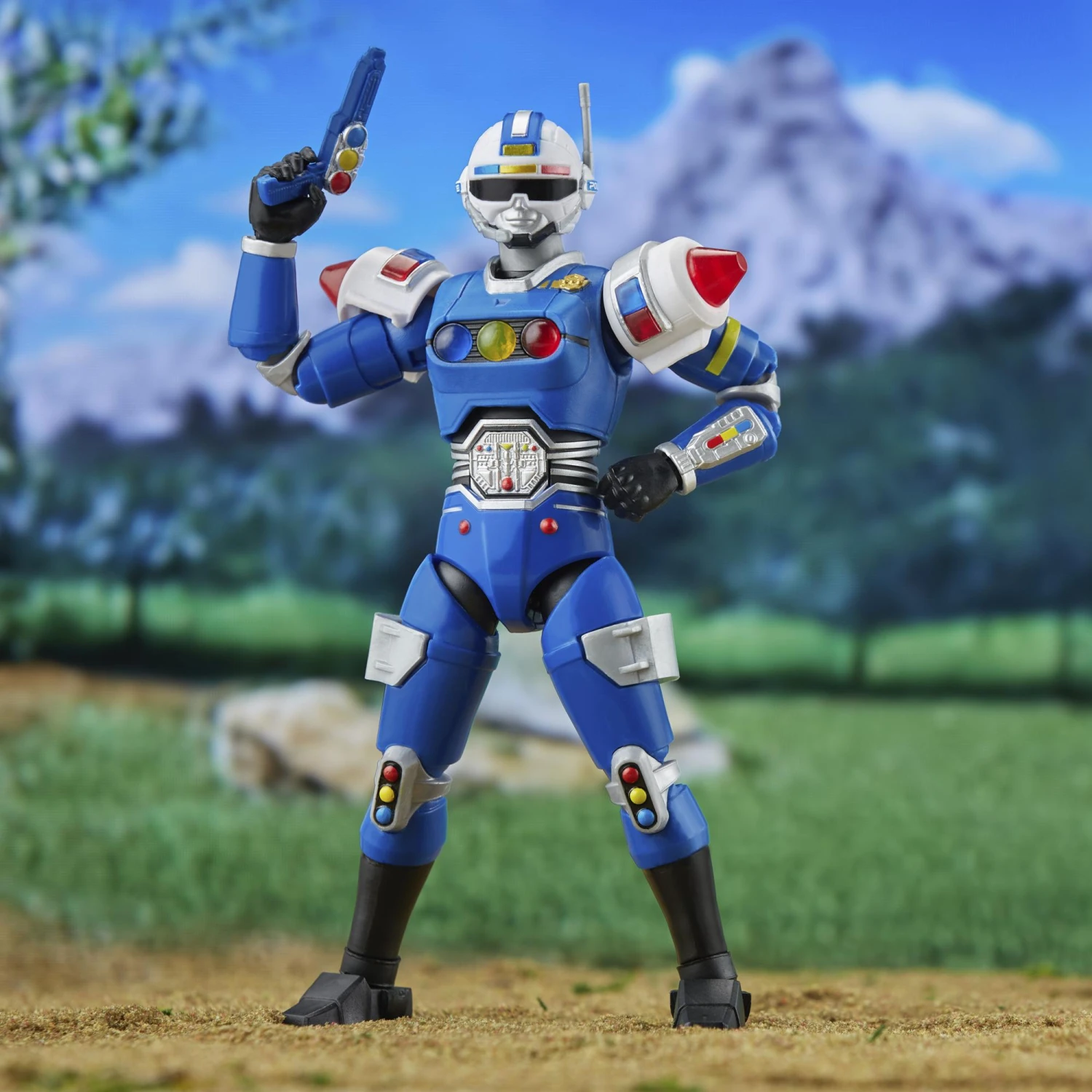 Hasbro Power Rangers Lightning Collection 6 Inch Action Figure - Turbo Blue Senturion - Image 6