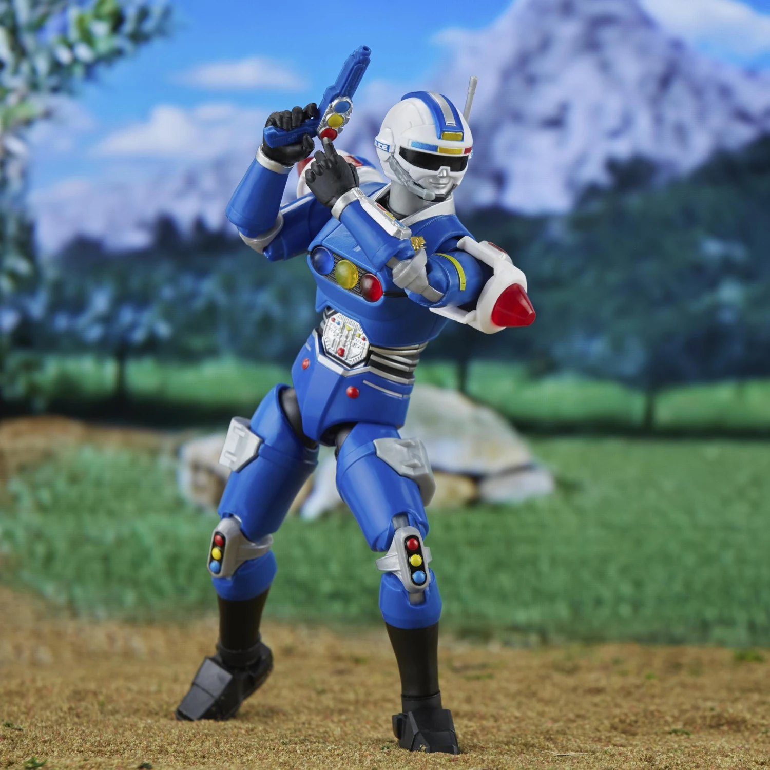 Hasbro Power Rangers Lightning Collection 6 Inch Action Figure - Turbo Blue Senturion - Image 5