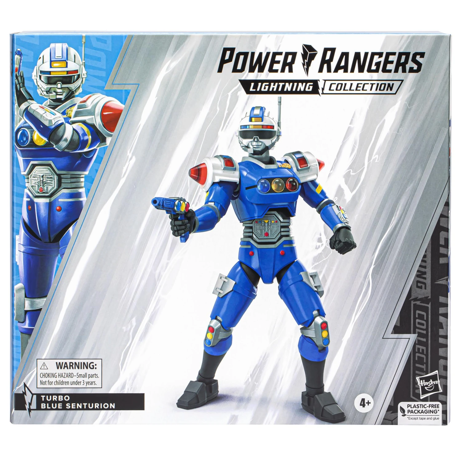 Hasbro Power Rangers Lightning Collection 6 Inch Action Figure - Turbo Blue Senturion - Image 2