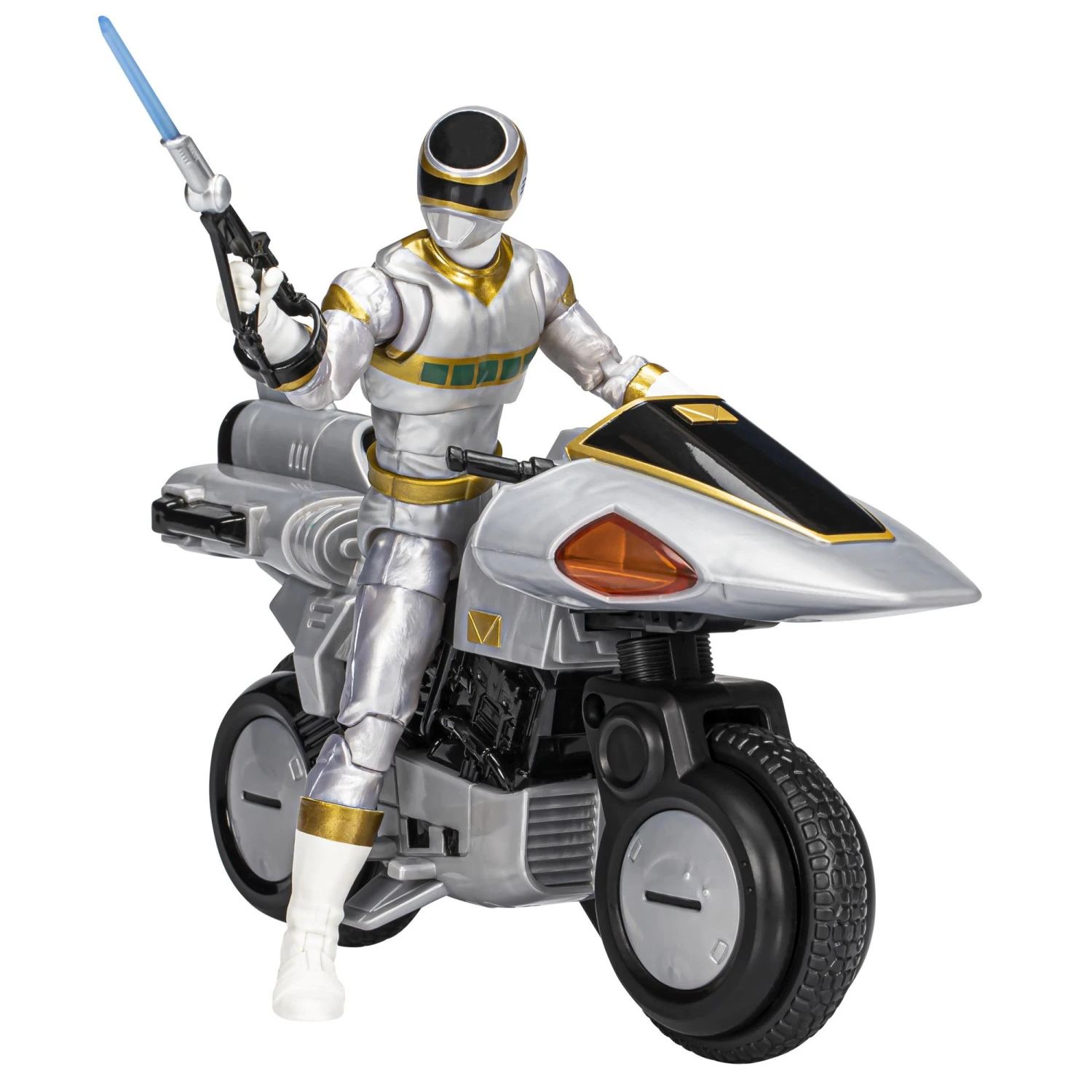 Hasbro Power Rangers Lightning Collection 6 Inch Action Figure - In Space Silver Ranger - Image 4