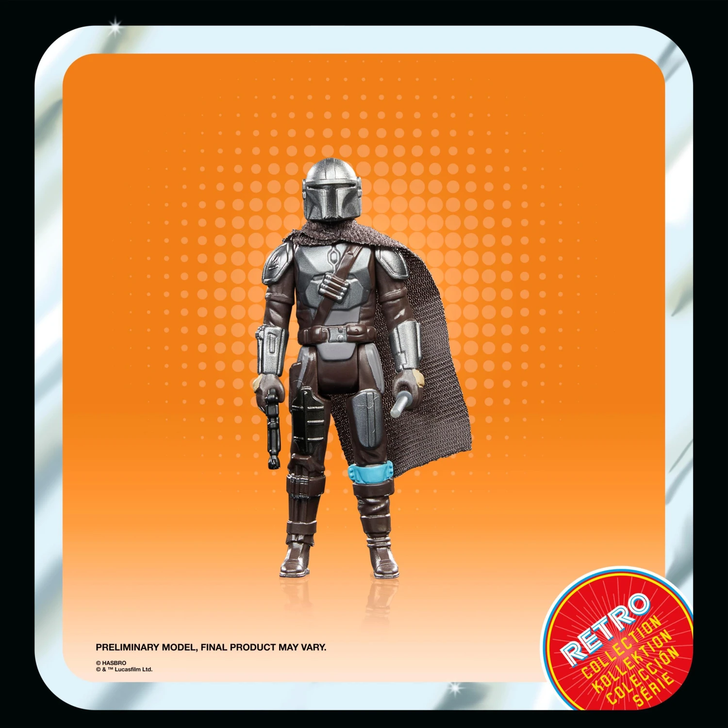 Hasbro *PRE-ORDER Star Wars Retro Action Figure Wave 7 - The Mandalorian - Image 7