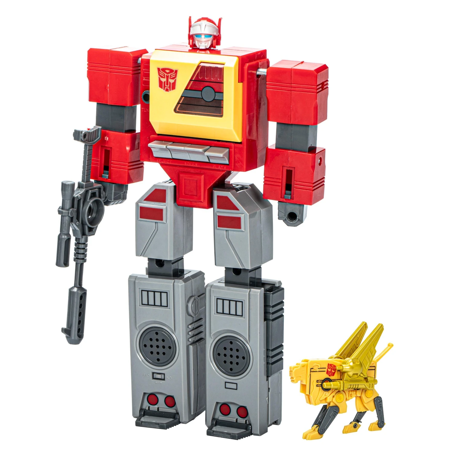 Hasbro *PRE-ORDER Transformers Retro 40th Anniversary Action Figure - G1 Autobot Blaster & Steeljaw - Image 3