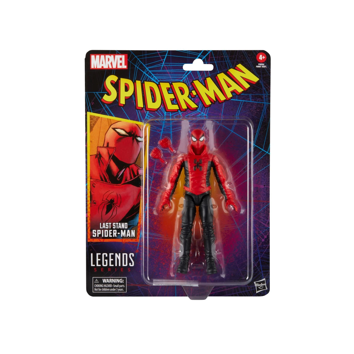 Hasbro *PRE-ORDER Marvel Legends 6 Inch Spider-Man Retro Action Figure Wave 4 - Spider-Man (Last Stand)