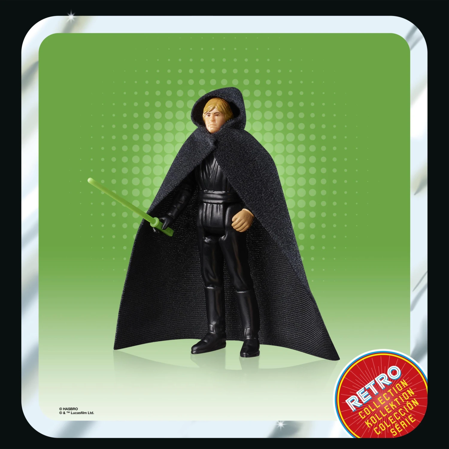 Hasbro *PRE-ORDER Star Wars Retro Action Figure Wave 7 - Luke Skywalker (Jedi Academy) - Image 7