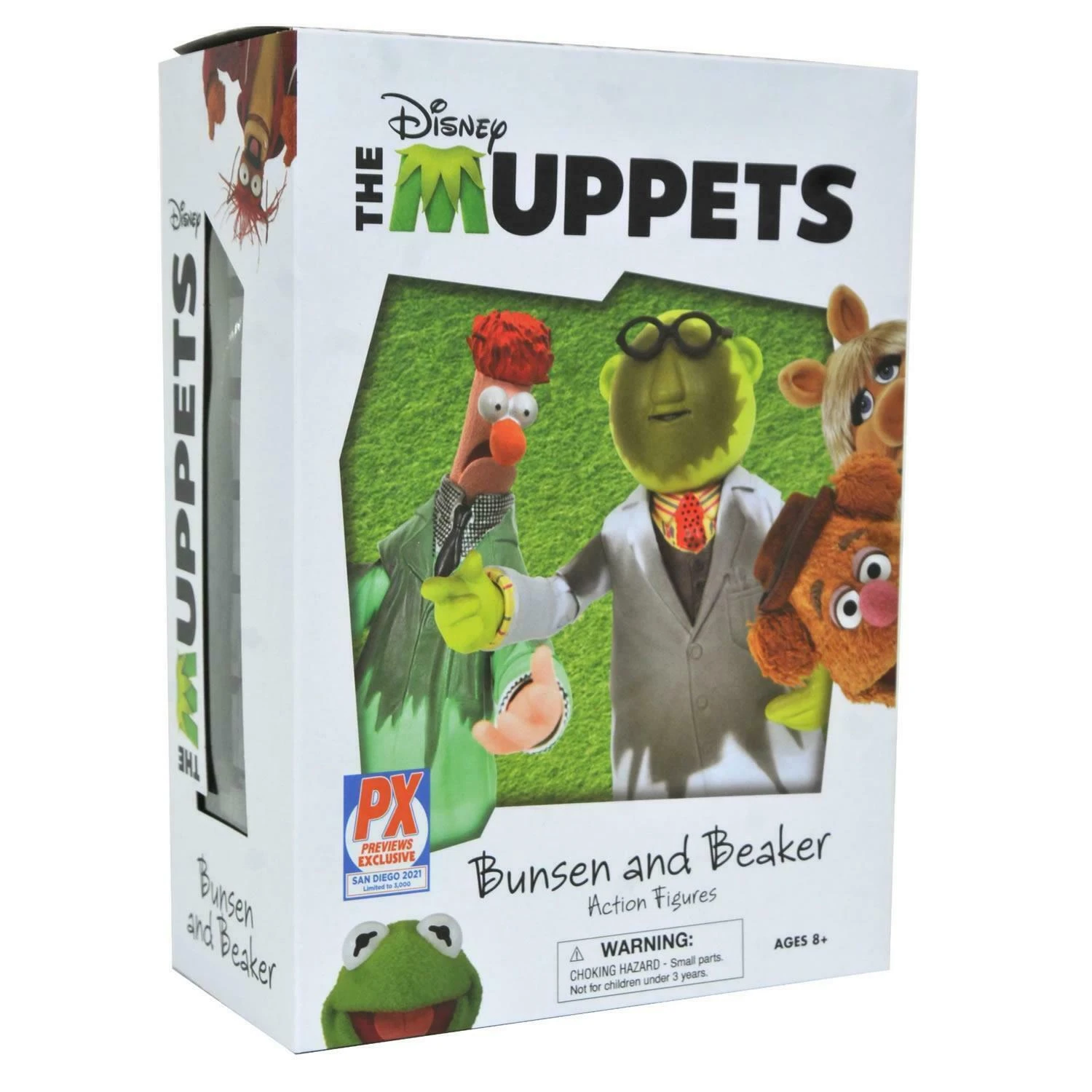 Diamond Select The Muppets Action Figure Box Set Lab Accident Bunsen & Beaker SDCC 2021 Previews Exclusive - Image 3