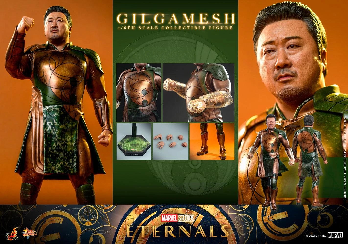 *PRE-ORDER Gilgamesh - Marvel's Eternals Hot Toys Collectibles 1/6 Scale Action Figure - Image 7