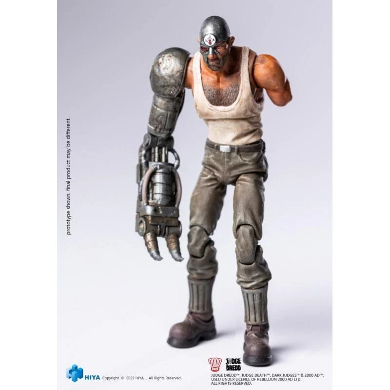 HIYA Toys Judge Dredd 1:18 Scale Action Figures - Mean Machine Angel - Image 3