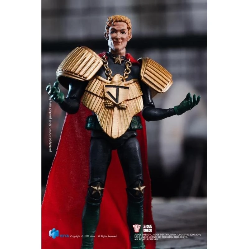 HIYA Toys Judge Dredd 1:18 Scale Action Figures - Chief Judge Caligula - Image 2