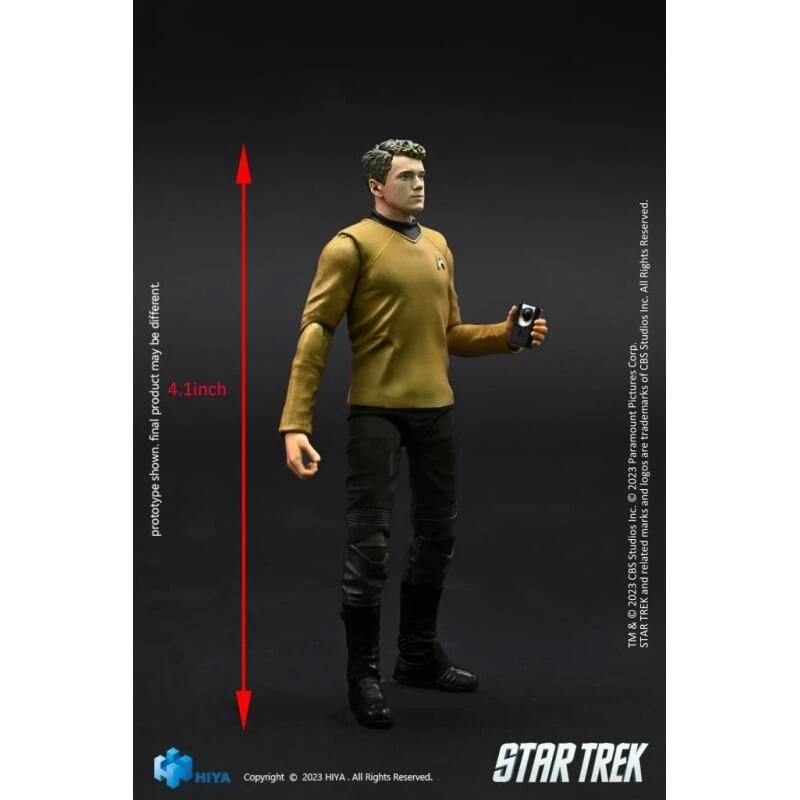 *PRE-ORDER HIYA Toys Star Trek 1:18 Scale Action Figures - Pavel Chekov (2009) - Image 2