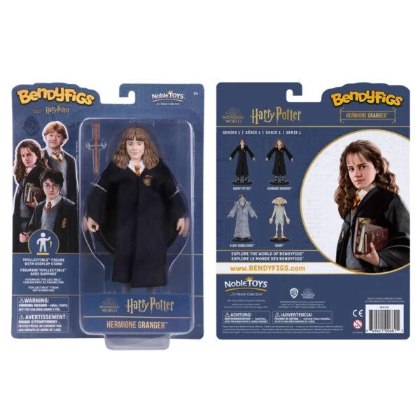 Noble Collection Harry Potter Bendyfigs Action Figure - Hermione Granger - Image 3