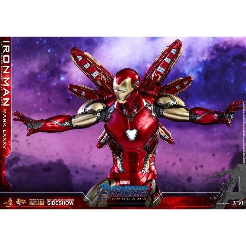 Iron Man Mark LXXXV Die Cast - Marvel Hot Toys Collectibles 1/6 Scale Action Figure - Image 6