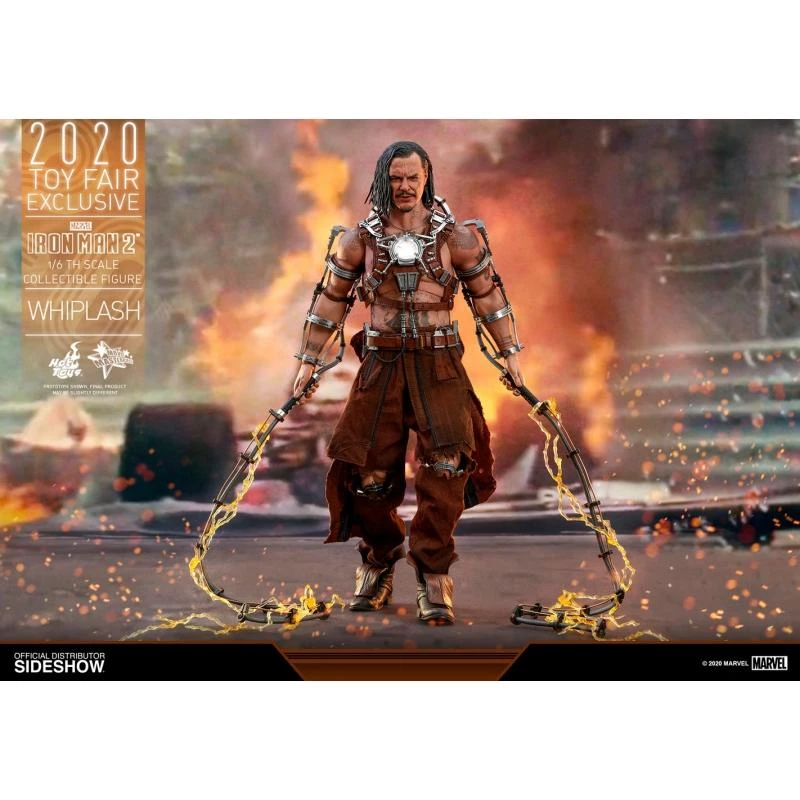 Whiplash (Iron Man 2) - Marvel Hot Toys Collectibles 1/6 Scale Action Figure - Image 5