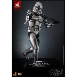 Clone Trooper (Chrome) - Star Wars Hot Toys Exclusive Collectibles 1/6 Scale Action Figure