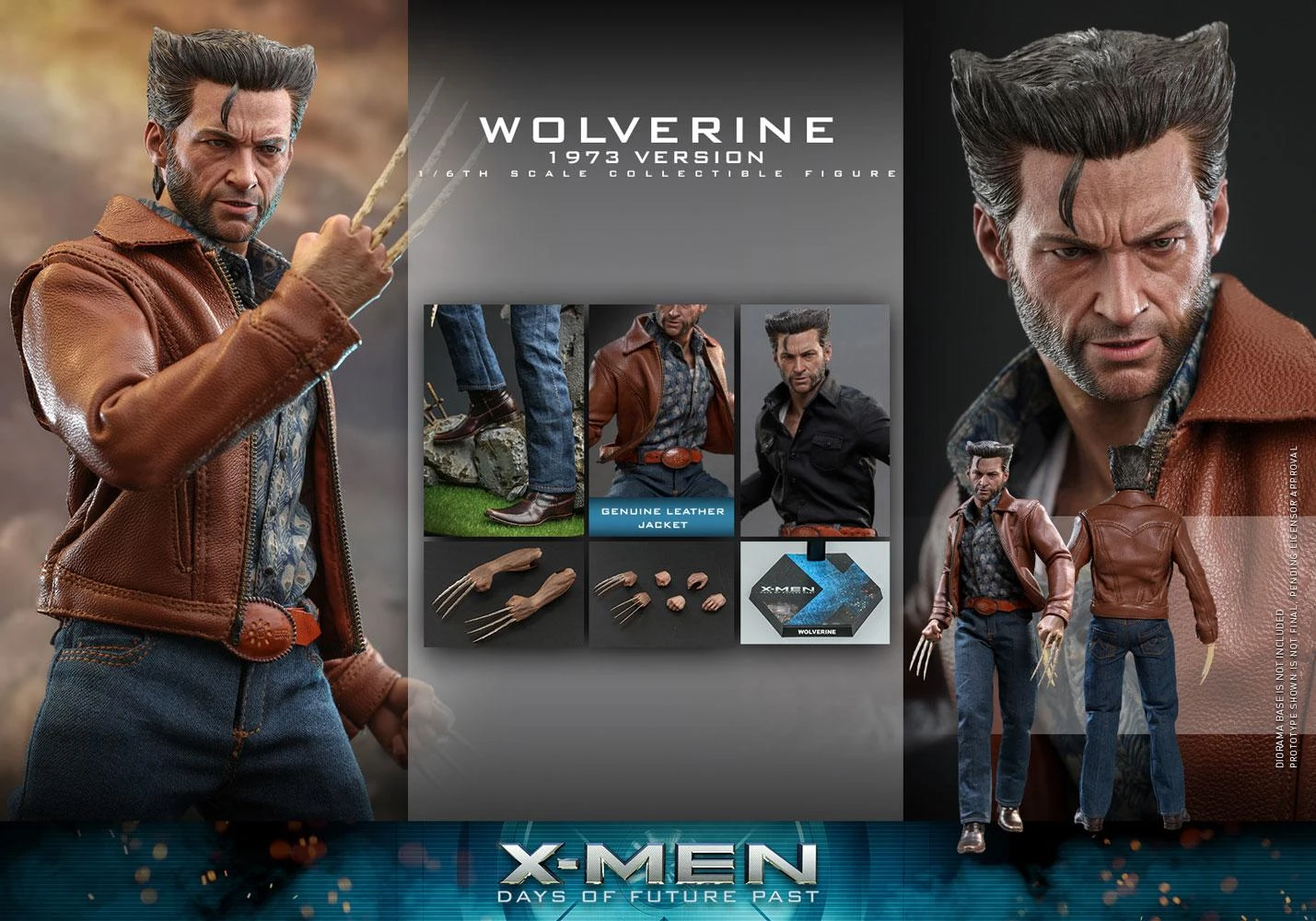 *PRE-ORDER Wolverine (1973 Version) - Marvel Hot Toys Collectibles 1/6 Scale Action Figure - Image 6