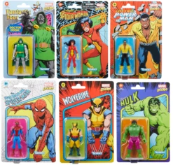 Hasbro Marvel Universe Retro 3.75 Inch Action Figure Wave 8 - Set Of 6