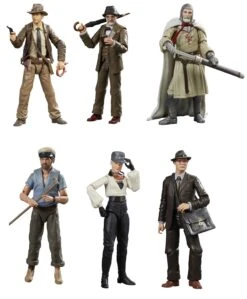 Hasbro Indiana Jones 6 Inch Action Figure Wave 3 - Set Of 6 (Grail Table Build-An-Artifact)