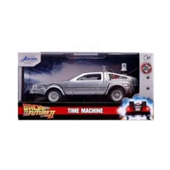 Jada Toys Back To The Future II - DeLorean Time Machine Hollywood Rides 1:32 Scale Die Cast Vehicle