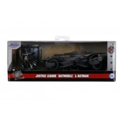 Jada Toys Justice League - Batmobile With Batman Figure Hollywood Rides 1:32 Scale Die Cast Vehicle