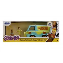 Jada Toys Scooby Doo - Mystery Machine With Scooby And Shaggy Figures 1:24 Scale Jada Hollywood Rides Die Cast Vehicle