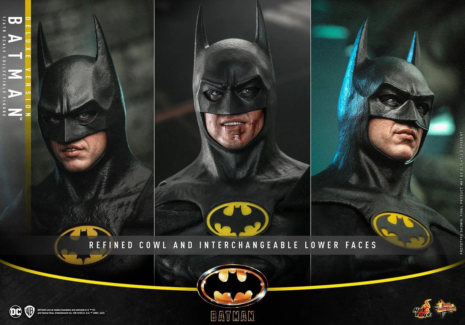 *PRE-ORDER Batman (Deluxe) - Batman 1989 Hot Toys Collectibles 1/6 Scale Action Figure - Image 9
